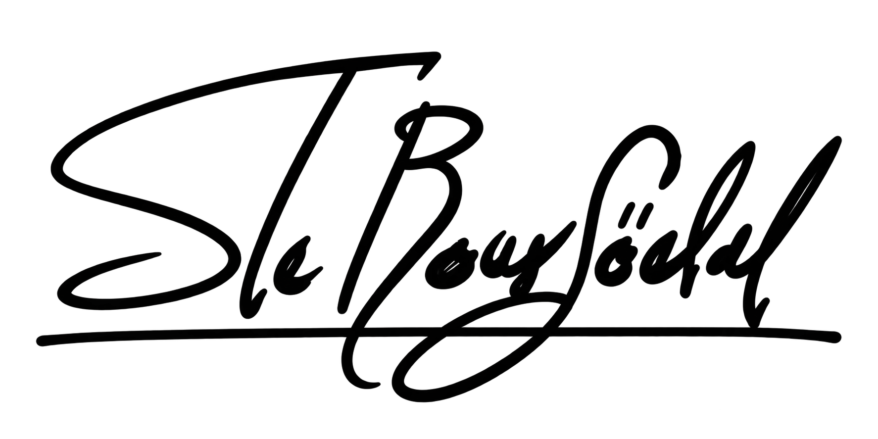 Signature manuscrite de Simon Le Roux-Gödel